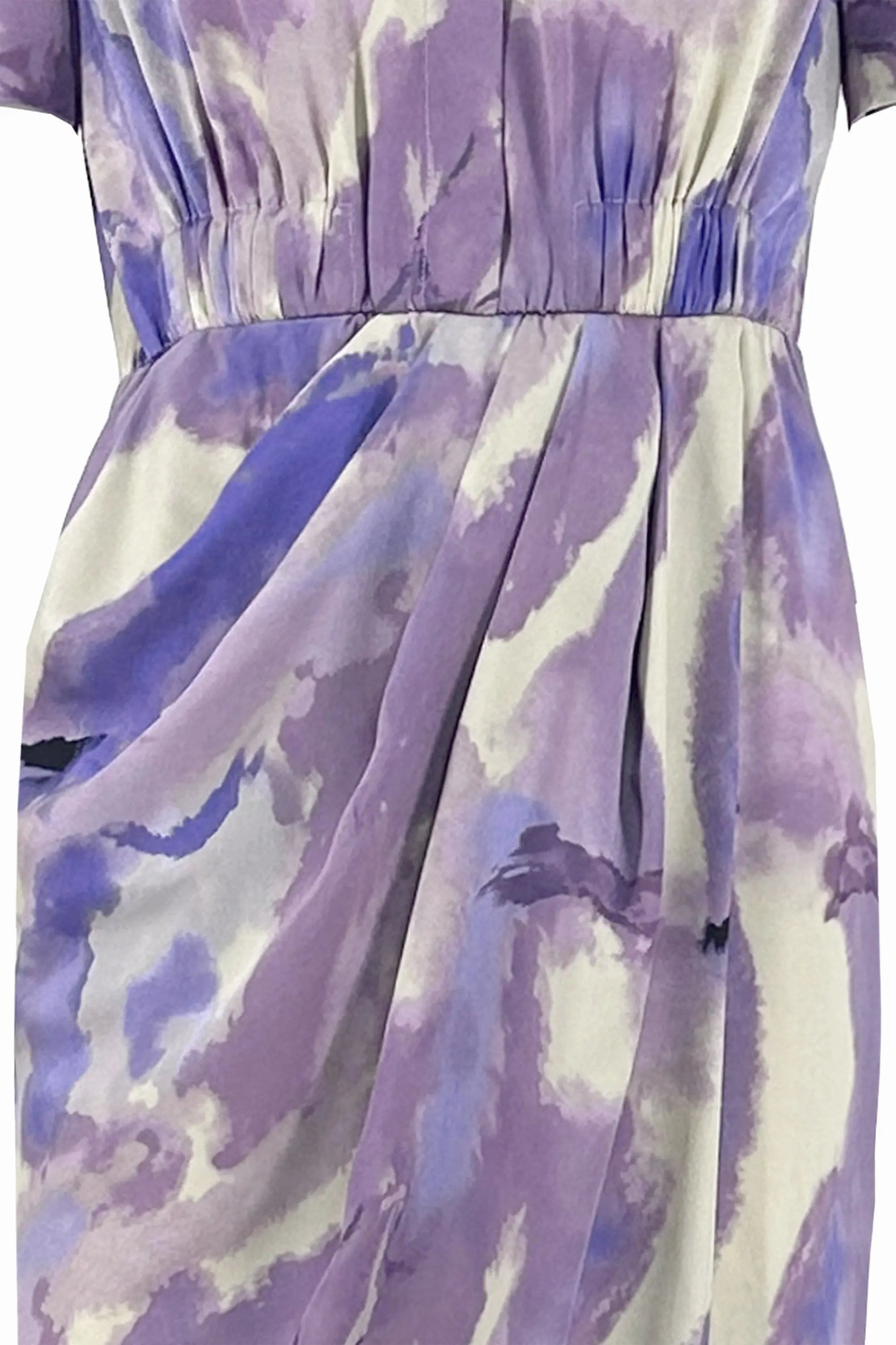 Ladies Summer Elegant Lapel Waist Dress ULA